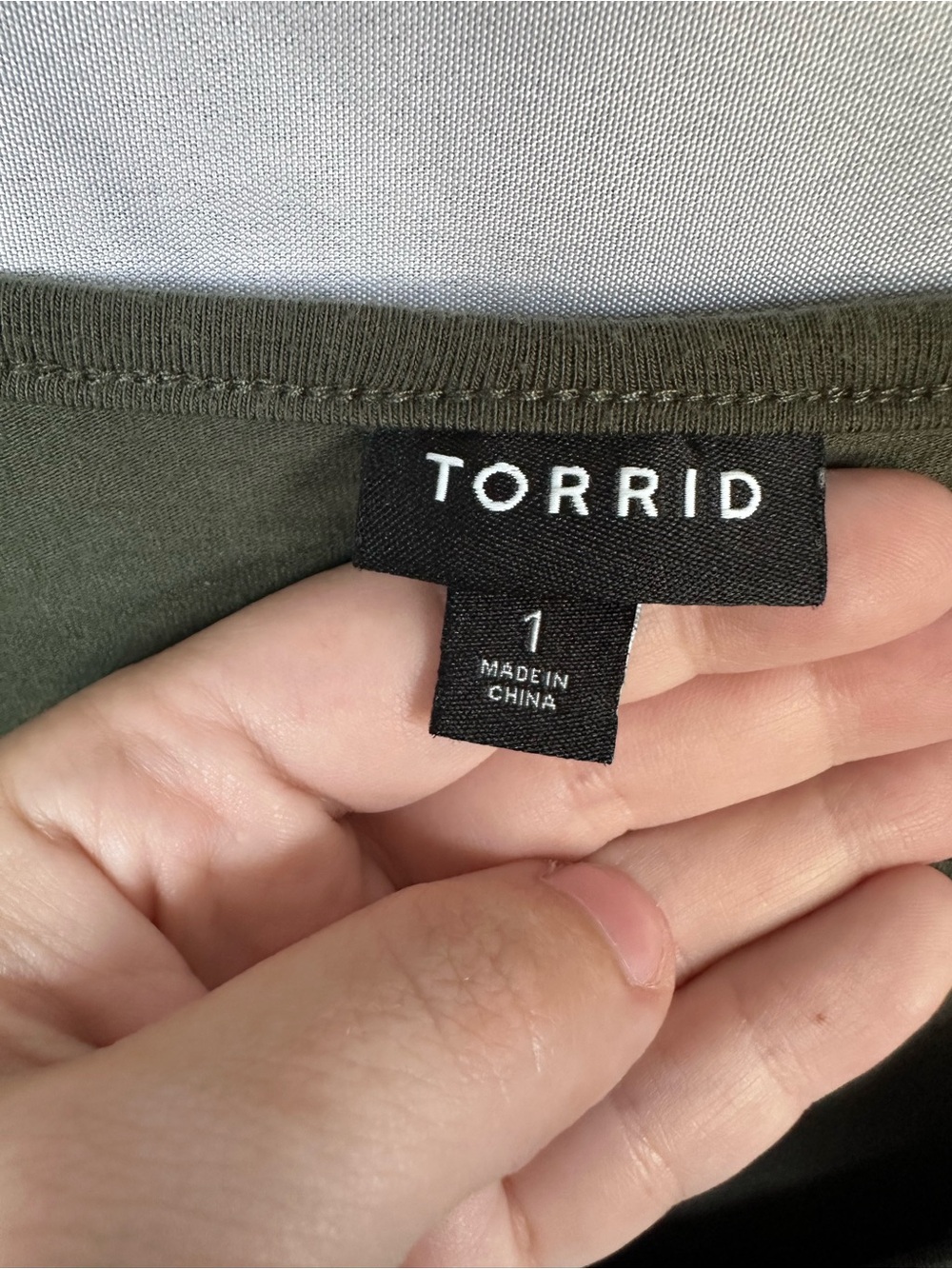Torrid Olive Green Sleeveless Maxi Jersey Button-Front Dress Size 1 - Picture 3 of 10